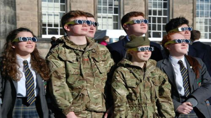 Solar Eclipse Viewing Glasses to Safely View a Solar Eclipse