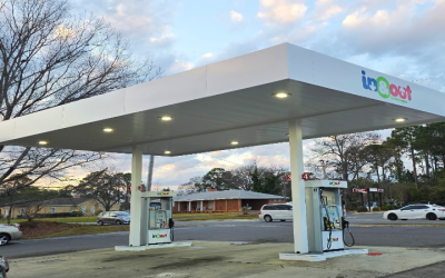 Brighten your forecourt with gas station canopy lights for safety and savings