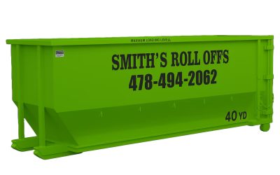 Safe debris removal made easy with dumpster rental services in Mount Vernon, GA